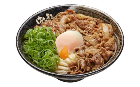 はなまるうどんで「肉ガッツリ！！ 肉肉フェア」！ 「牛すき牛盛りうどん」「塩ダレ豚盛りうどん」は小中同一価格でうどん2玉の中が