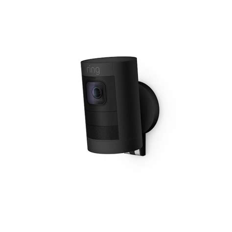 Ring Stick Up Cam Battery- Black Wireless Smart Outdoor Security Camera ...