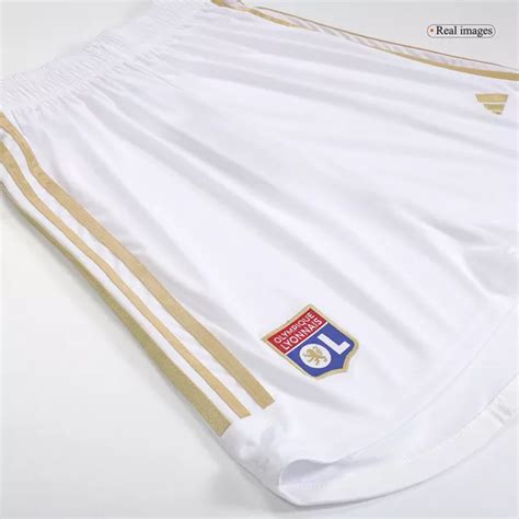 Olympique Lyonnais Home Soccer Shorts 2023 24 Goaljerseys