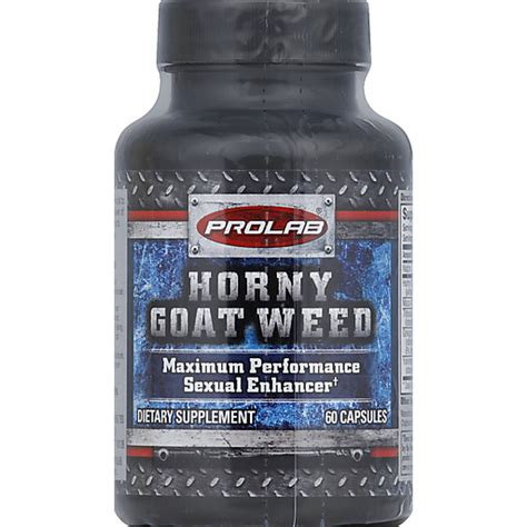 Prolab Horny Goat Weed Capsules Health Personal Care Foodtown