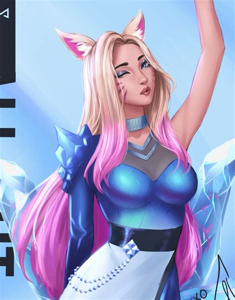 Tristan On Twitter Waifu Kda All Out Artoflegends Kdamore