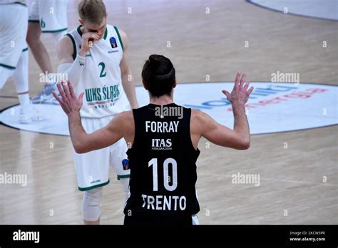 Toto Forray Dolomiti Energia Trento During The Basketball Eurocup