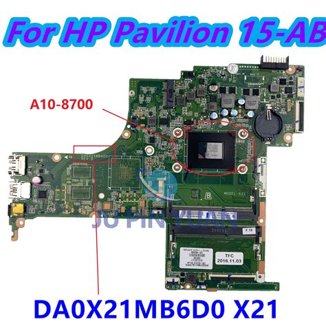 809338 601 Da0x21mb6d0 For Hp Pavilion 15 Ab 15 Ab121dx Laptop