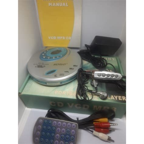 Jual Discman Vcd Player Kondisi No Disc Pemutar Kaset Cd Portable