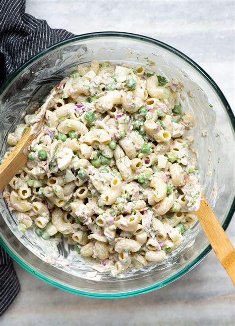 Creamy Tuna Pasta Salad The Flavours Of Kitchen