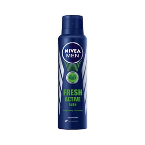 Buy Nivea Deodorant Fresh Active Rush For Men 150 Ml Bottle Online At