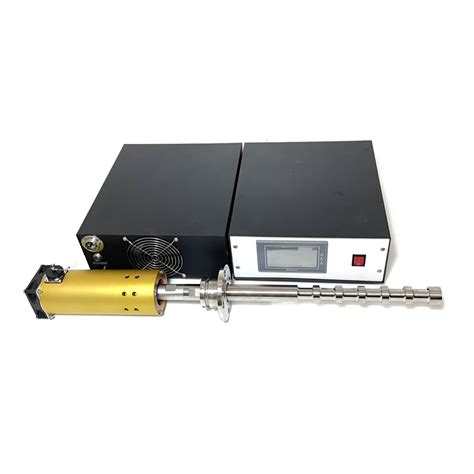 Ultrasonic Assisted Extraction Machine Ultrasonic Biodiesel Reactor Extraction Dispersion Cell