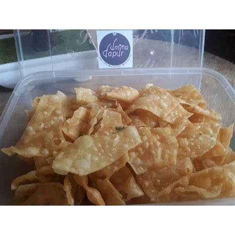 Jual Keripik Pangsit Krip Sit Shopee Indonesia