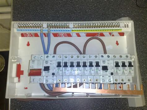 Split Load Consumer Unit Wiring Diagram