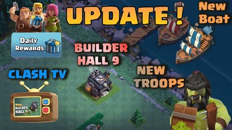 Clash Of Clans New Upcoming Update Concept New Village Troops Hero