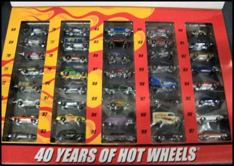 Hot Wheels 40 Years 2008 40 Car Set