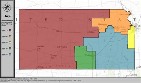 Kansas State Representative District Map - Printable Map