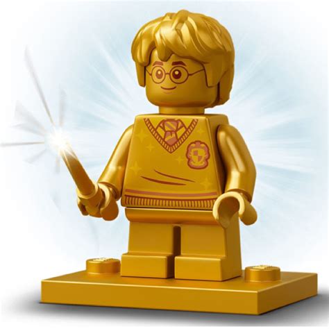 Lego Hp Minifigure Harry Potter Th Anniversary Pearl Gold