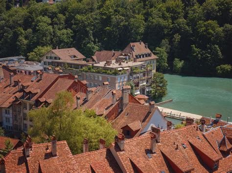 Travel To Bern, Switzerland in Summer Stock Image - Image of medieval ...