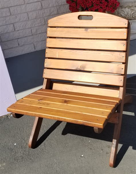 Western Red Cedar Sports Chair Napa Valley Architecturals