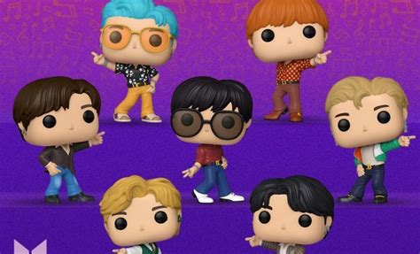 Funko Pop Lanza Nuevas Figuras De Bts Versión “dynamite” Unnie Pop