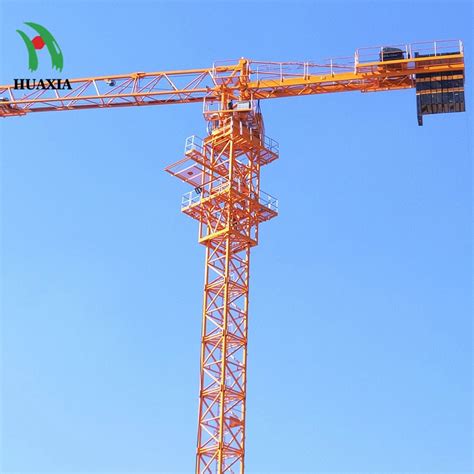 Construction Tower Crane Qtp160 China 10ton Hydraulic Topless Flattop