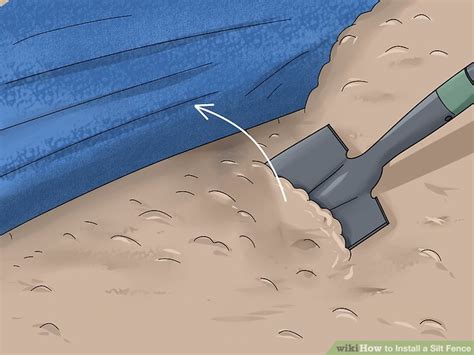 How To Install A Silt Fence 10 Steps With Pictures Wikihow