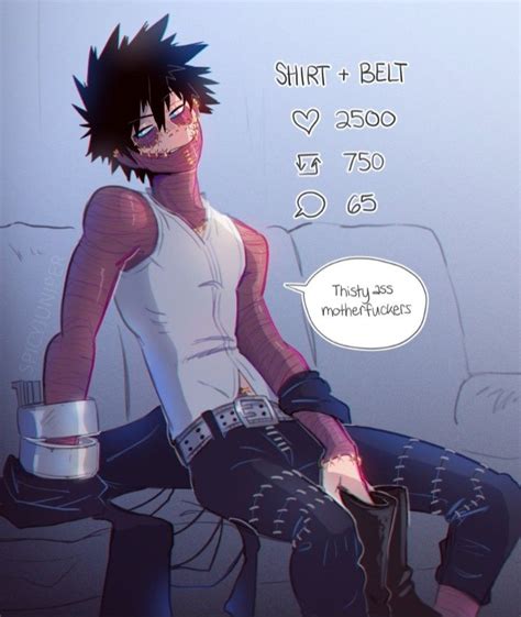 Second Tier Of Dabis Undresscharacter Challenge 👕 My Hero Academia