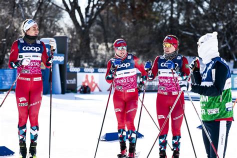 Ski De Fond Les Norv Giens S Lectionn S Pour La Coupe Du Monde De