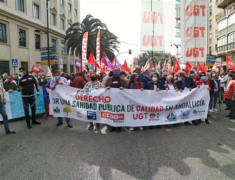 Ugt Servicios P Blicos M Laga De Concentra Por Una Sanidad P Blica De