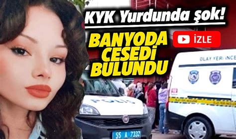 Samsun Da Kyk Yurdunda Ok Niversite Rencisi Elif Co Kun L