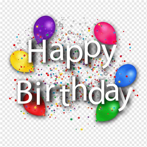 Birthday Cake Happy Birthday To You White Happy Birthday Wordart Text