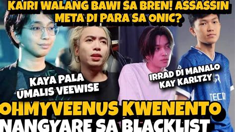 OHMYVEENUS KWENENTO TUNAY NA NANGYARE SA BLACKLIST IRRAD DI UMUBRA KAY