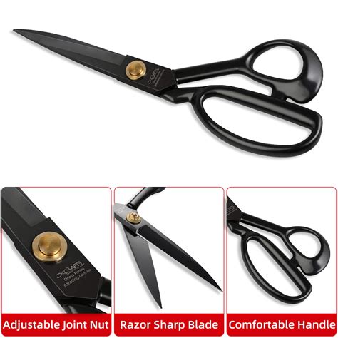 jkcrafts fabric scissors shears    heavy duty sharp  sewing