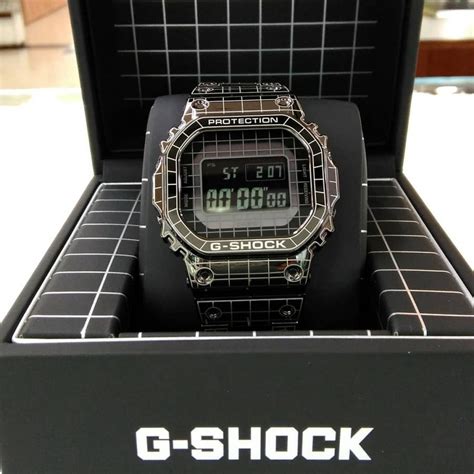 Casio G Shock Gmw B Cs Jr Tough Solar Grid Tunnel Black Digital