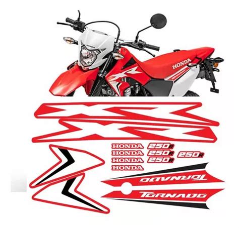 Kit Adesivos Faixa Xr 250 Tornado Argentina Parcelamento Sem Juros