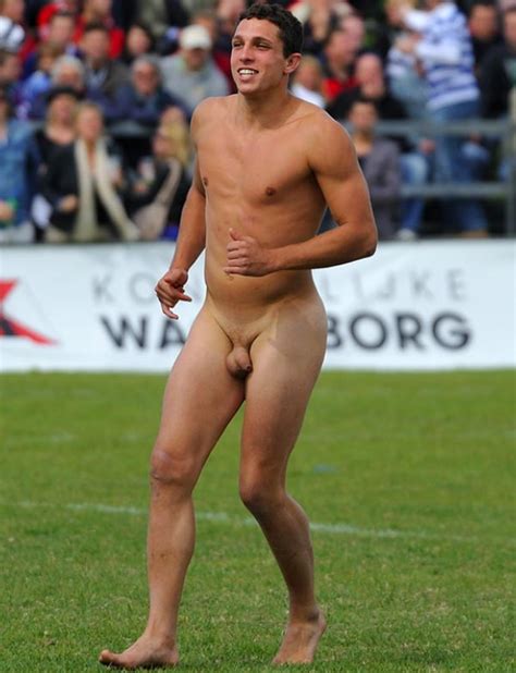 Sexy Streaker Naked On Field My Own Private Locker Room