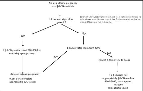 1st Trimester Bleeding Ectopic Pregnancy Diagnosis Emergency Care Bc