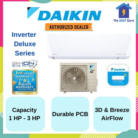 Delivery In Klang Valley Daikin Wall Mounted Air Conditioner Deluxe