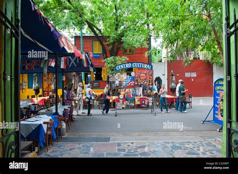 El Caminito La Boca District Buenos Aires Argentina Stock Photo Alamy