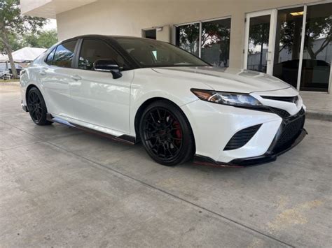 Pre Owned 2022 Toyota Camry Trd V6 4d Sedan In Davie U3t693395b University Mitsubishi