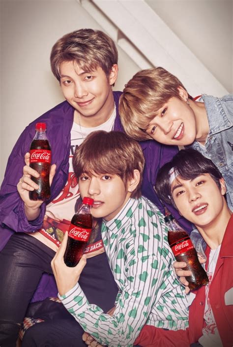 Image Rm Jimin V And Jin Coca Cola Korea Bts Wiki Fandom