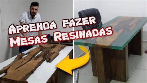 Mesas Resinadas Mesa Resinada Passo A Passo Online Conhe A Essa Nova