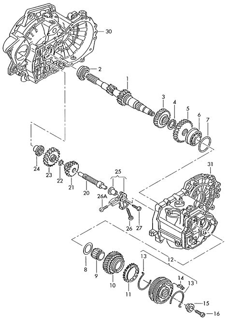 Audi A Cabriolet Input Shaft For Speed Manual