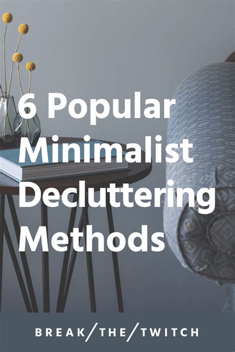 Popular Minimalist Decluttering Methods Break The Twitch