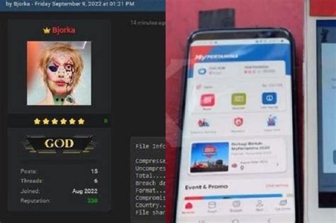 Hacker Bjorka Ancam Bocorkan Data MyPertamina Dukung Demo Harga