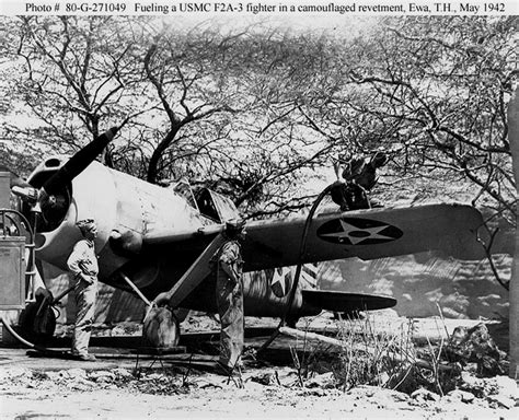 Asisbiz Brewster Buffalo F2a 2 Buffalo Vf 2 2 Mf 13 Ewa Island Pacific