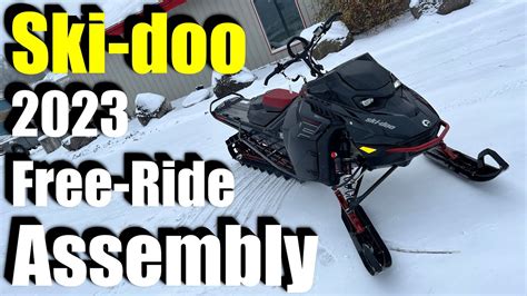 Unboxing 2023 Skidoo Gen 5 Summit Free Ride 850 Youtube