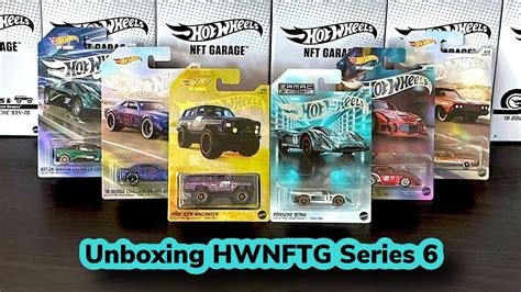 New Hot Wheels Nft Garage Series Unboxing Youtube