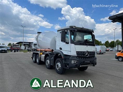 Stetter On Chassis Mercedes Benz Arocs 3240 Concrete Mixer Truck For