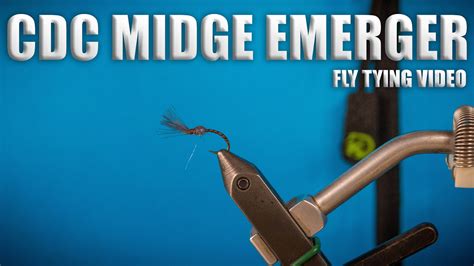 Cdc Midge Emerger Fly Tying Video Instruction Youtube