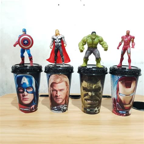 Petron Avengers Tumblers Hobbies And Toys Toys And Games On Carousell