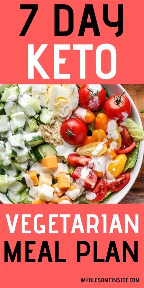 7 Day Vegetarian Keto Meal Plan Vegetarian Ketogenic Diet Keto Diet