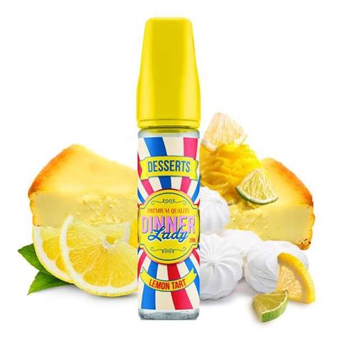 DINNER LADY DESSERT Lemon Tart Aroma 20 Ml E Zigarettenshop My Smok