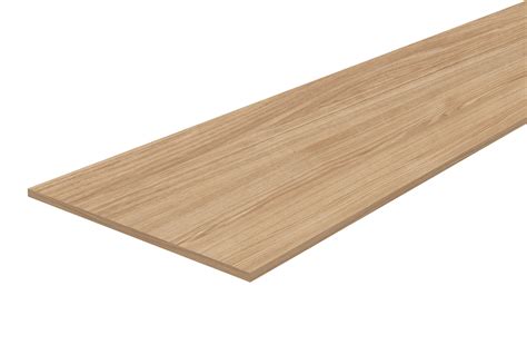 Pale Oak Effect Fully Edged Chipboard Furniture Board L08m W200mm